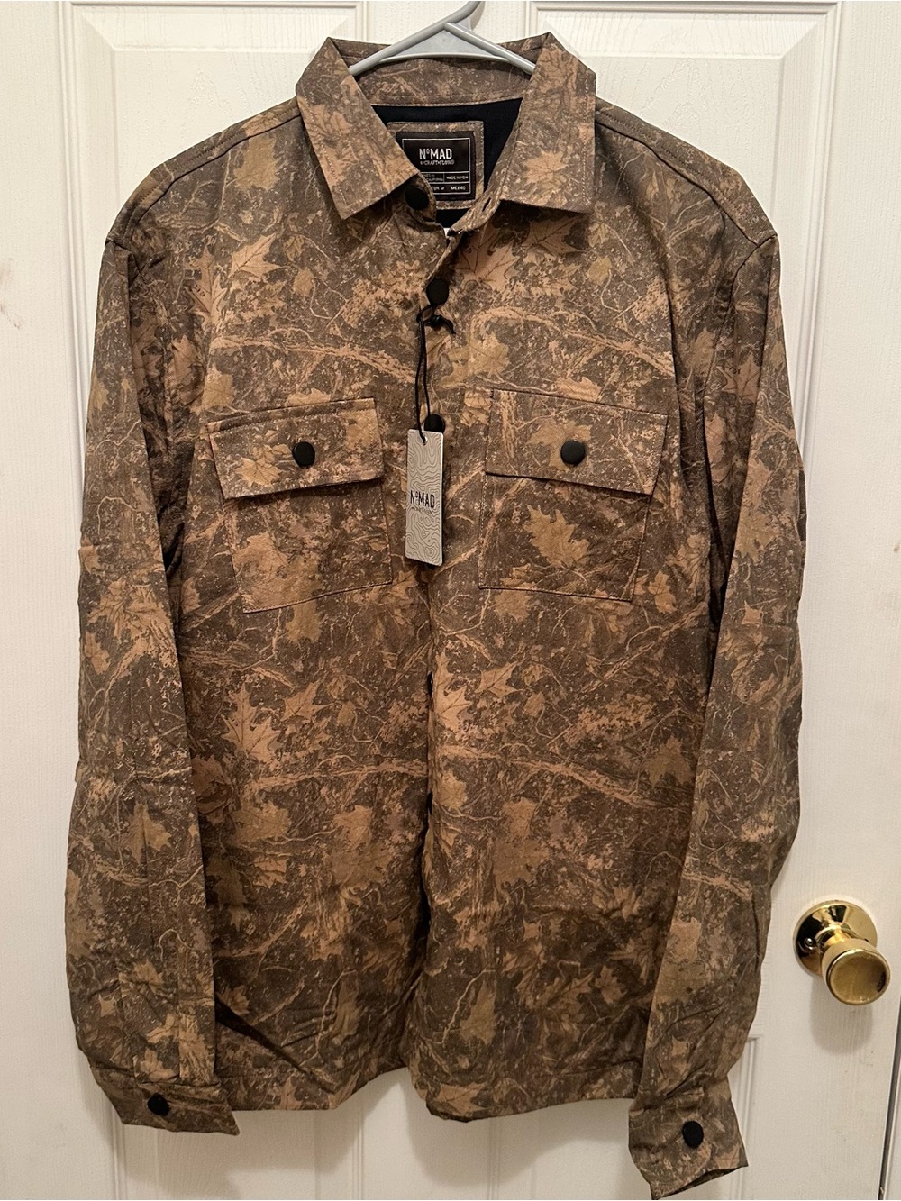 NoMAD Camo Shacket Size M